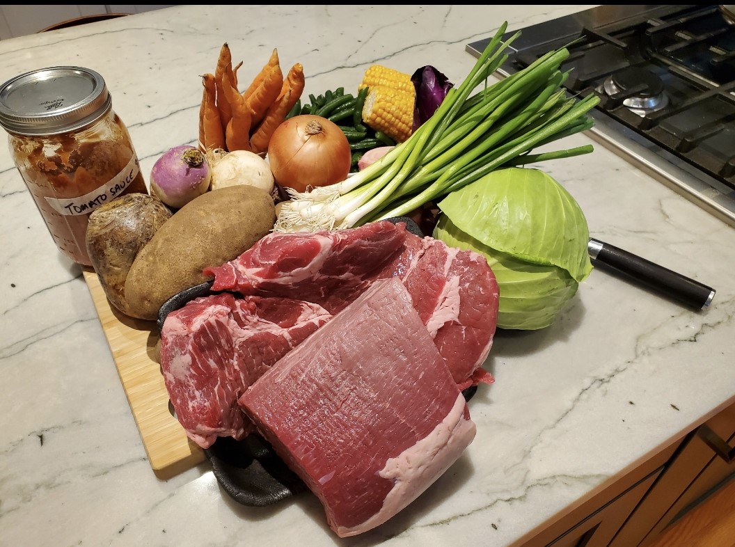 Beef and Tomato Pot-au-Feu